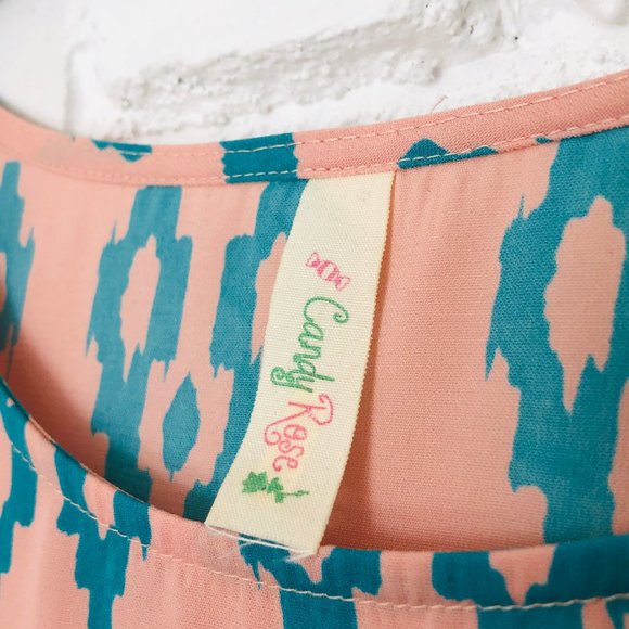 Candy Rose Aztec Print Blouse - Picture 3 of 4